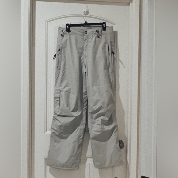 NWOT NILS Sportswear Biege Color Insulated Ski Snowboard Pants Women’s Size 8 - Picture 1 of 10